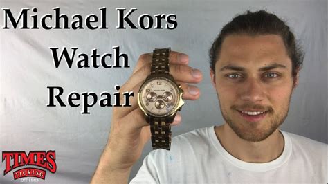 michael kors watch repair customer service